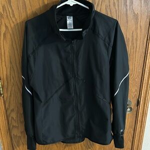 Womens champion large black lightweight jacket